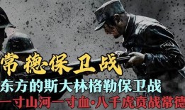 常德保卫战在线观看,在线重温那段激荡岁月